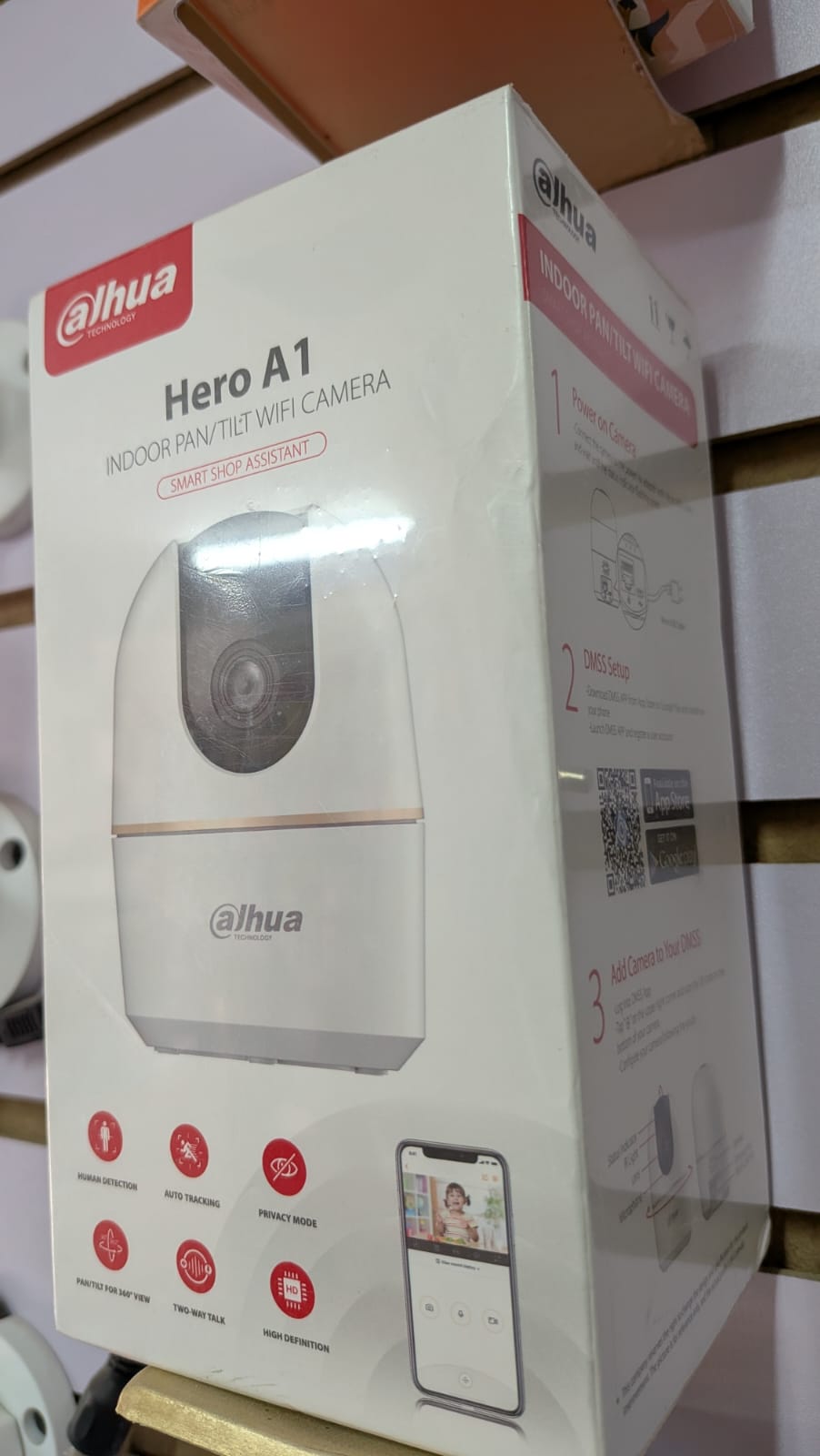 Cámara WiFi Dahua Hero A1 pan/tilt para interior