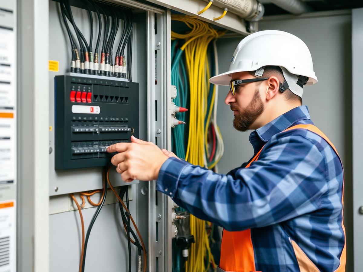Instalación eléctrica industrial